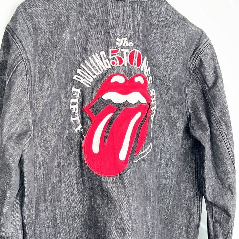 The Rolling Stones 50 Year Denim Jacket - Picture 5 of 6